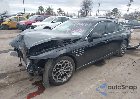 2022 Genesis G80 2.5T Rwd from USA, damaged, VIN KMTGB4SC3NU129861